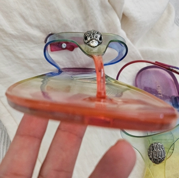 Kurt Geiger London Maddison jelly rainbow sandal - Picture 2 of 4